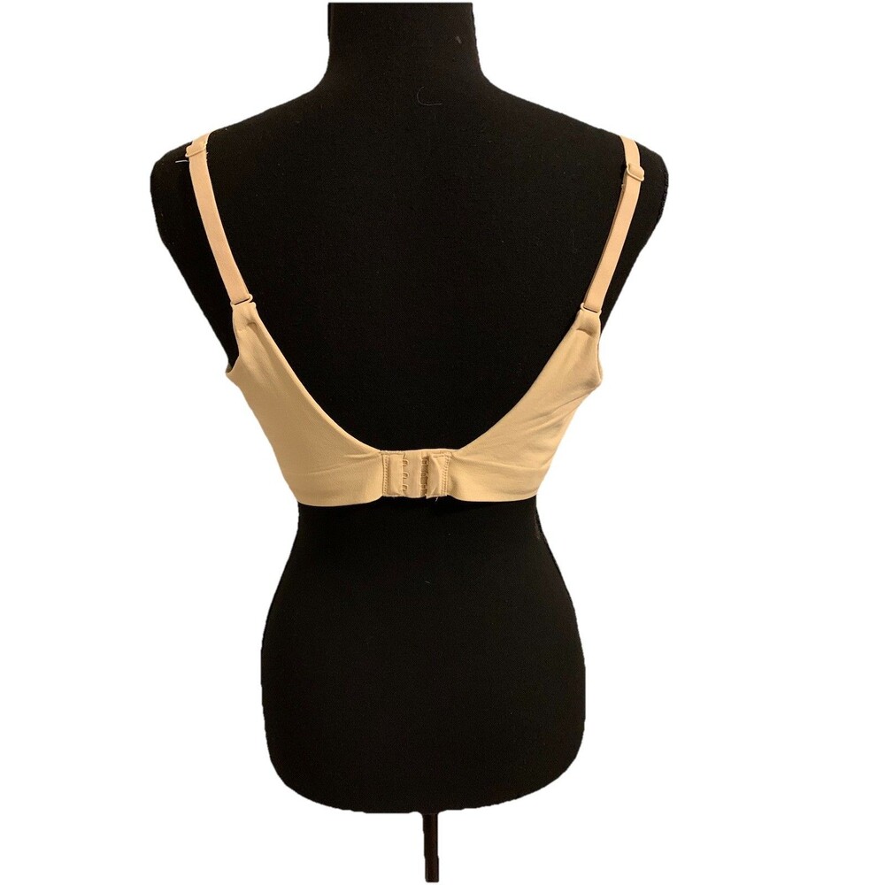 Truekind Supportive Comfort Wireless Shaping Bra Size Large L Beige New - Picture 2 of 5
